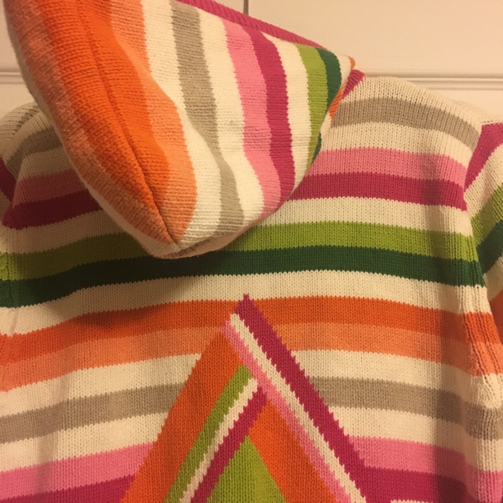 Vintage Tommy Hilfiger rainbow sweater zip up